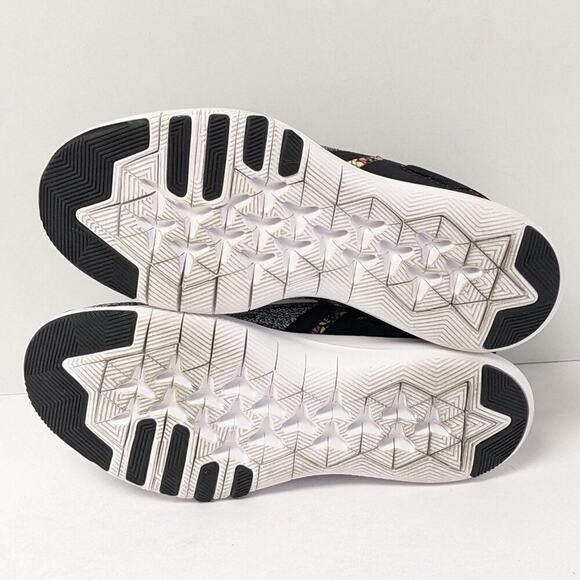 Nike Flex Trainer Print Athletic Sneakers, Black, Women's 6 - Picture 6 of 7